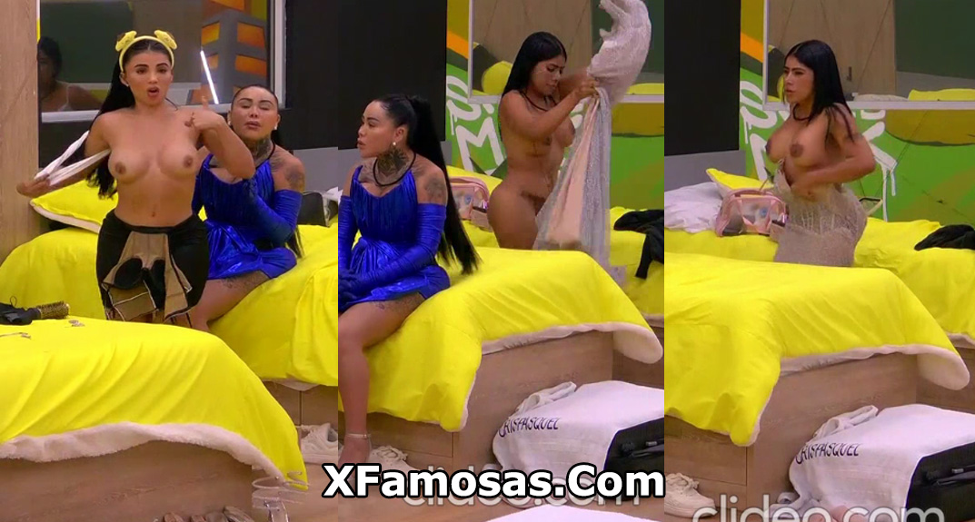 Karina Garcia y Cindy Ávila La Toxi Costeña Desnudas en la casa de los famosos colombia – Famosas
